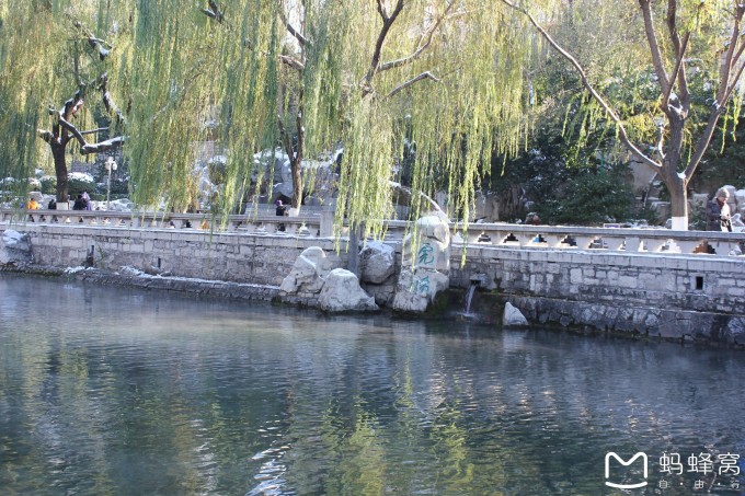环城游船,从这里出发,把各大景点串联一起来,依次是:黑虎泉站、泉城广场站、趵突泉站、五龙潭站、大明湖西南门站、大明湖稼轩祠站、司家码头站、超然楼站、知春桥站、青龙桥站10个游船站点,最后返回黑虎泉站。护城河游船票价,每人每站次10元,全程(10站)票价为每人次100元。说到游船,跟我还有不解之缘,记得是儿子三岁左右的时候,正赶上他感冒发烧,便带他去找中医推拿,因为中医有事情不坐诊,我们便跑到护城河边玩耍,看到有游船,那个时候刚刚开始运营,儿子提议坐船,我也欣然接受,一问,票价100元,稍微贵一些,但是看到