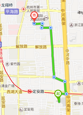 3,河坊街步行街  前往方式是